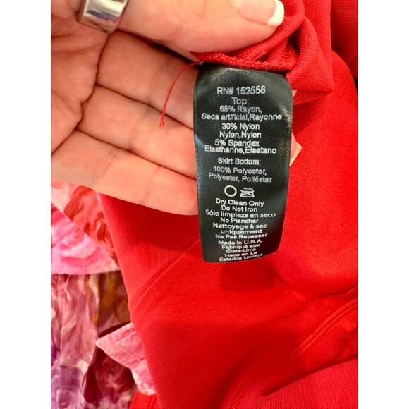 Delfi Collective Isadora Red Jumpsuit NWT - Size S - Picture 7 of 10